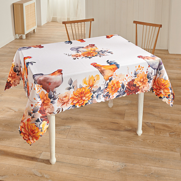 Nappe "Coq" 175 x 135 cm Eldo