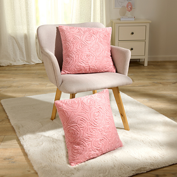 Housse de coussin "Roses"