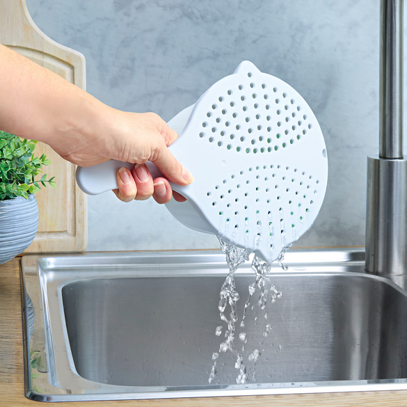 Lot de 2 casseroles pour micro-ondes 3 en 1 Basilico