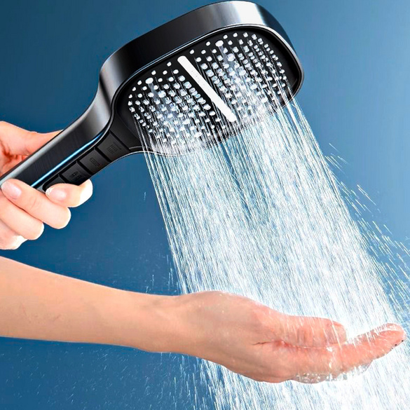 Pommeau de douche 3 jets