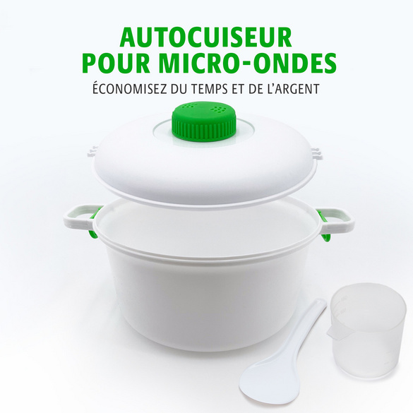 Autocuiseur pour micro-ondes Basilico