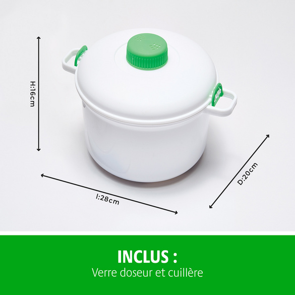 Autocuiseur pour micro-ondes Basilico