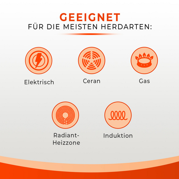 Set 3 casseroles Copper King