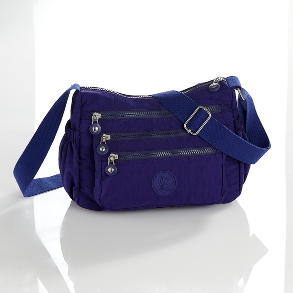 Sac à bandoulière en nylon "Inga" avec protection RFID marine