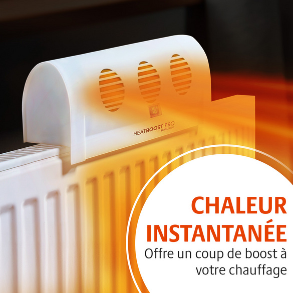 Ventilateur de radiateur « Heatboost Pro » de Bergström - Économisez de l'énergie grâce à un chaufface plus efficace