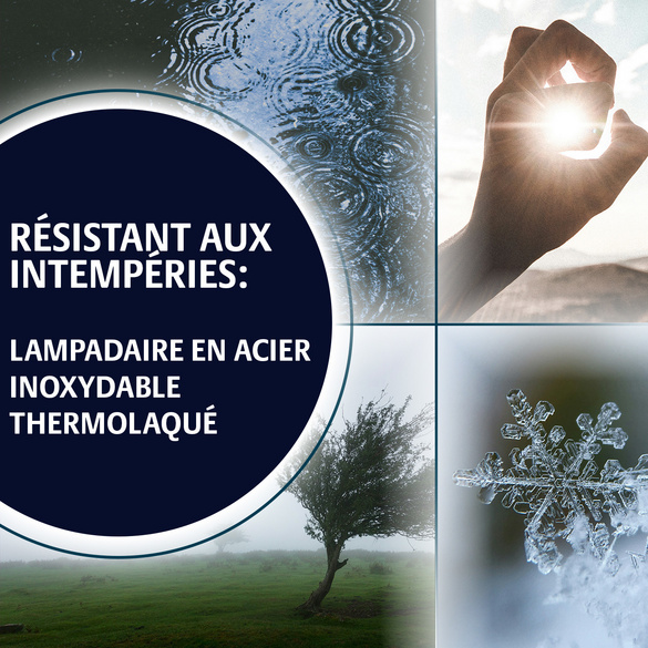 Lampadaire solaire Gainsborough