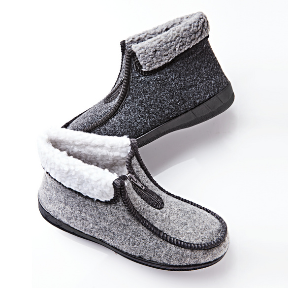 Chaussons, gris