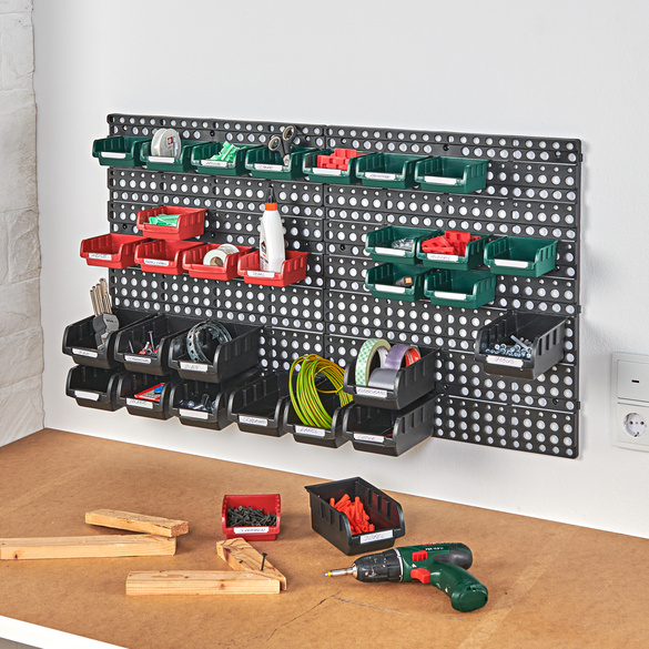 Étagère murale avec boîtes empilables Victor Tools