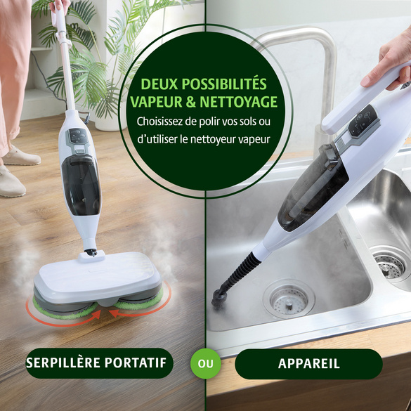 Nettoyeur vapeur rotatif Bergström