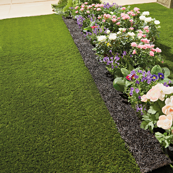 Paillage en caoutchouc pour bordures de parterres Gainsborough