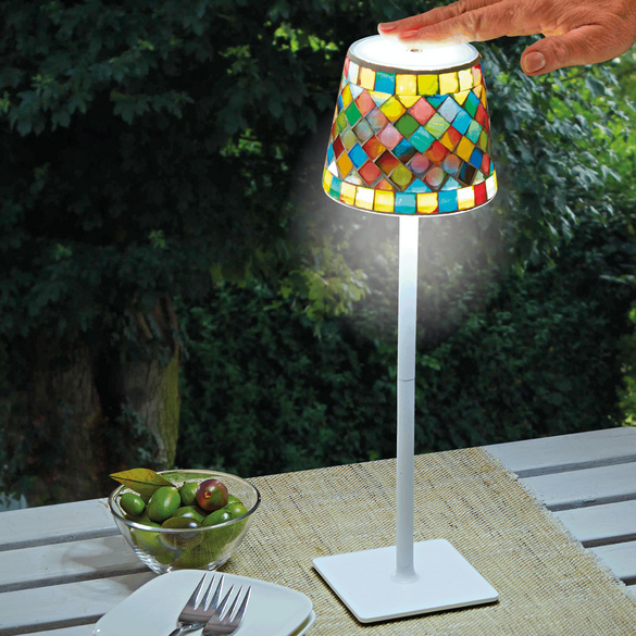 Lampe tactile "Style Tiffany" Eldo