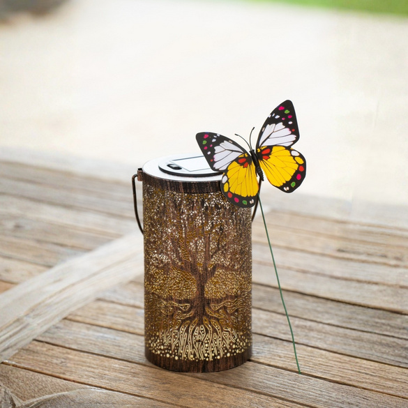 Étiquettes pour plantes « Papillons », lot de 5