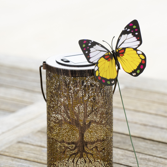 Étiquettes pour plantes « Papillons », lot de 5