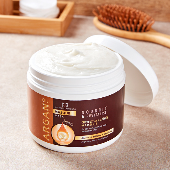 Masque capillaire à l'huile d'argan