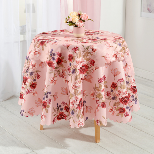 Nappe Roses Eldo Diam. 160 cm