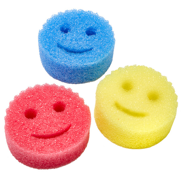 Lot de 3 éponges amusantes