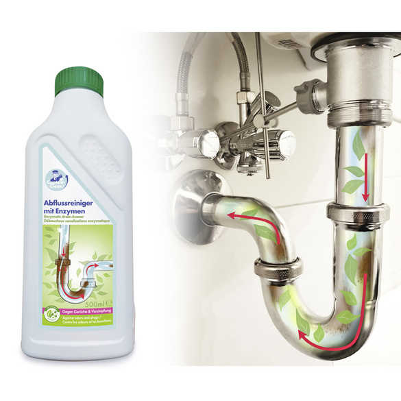 Captain Clean – Nettoyant pour canalisations aux enzymes, 500 ml