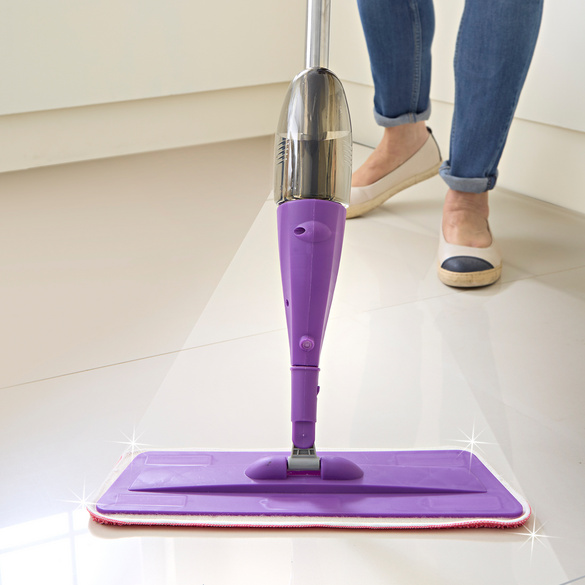 Balai spray avec réservoir d'eau