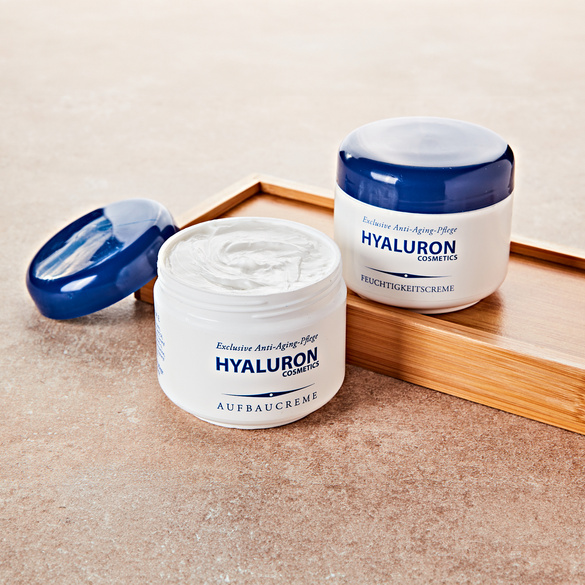 Crème de jour + crème de nuit à l’acide hyaluronique