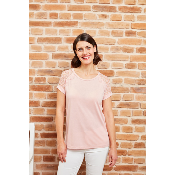 T-shirt, rose pastel