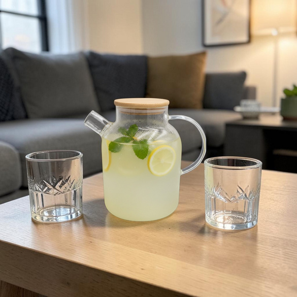 Carafe en verre Eldo