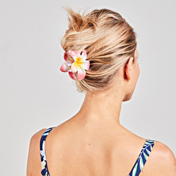 Lot de 3 pinces à cheveux ”Hibiscus”
