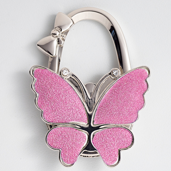 Porte-sac à main "Papillon", fuchsia