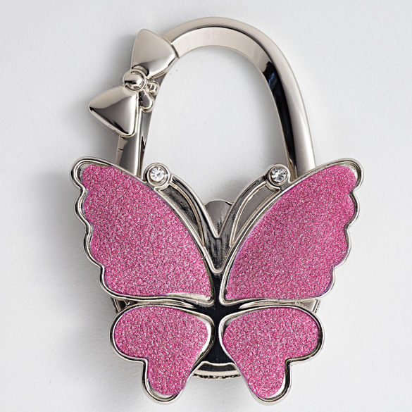 Porte-sac à main "Papillon", fuchsia