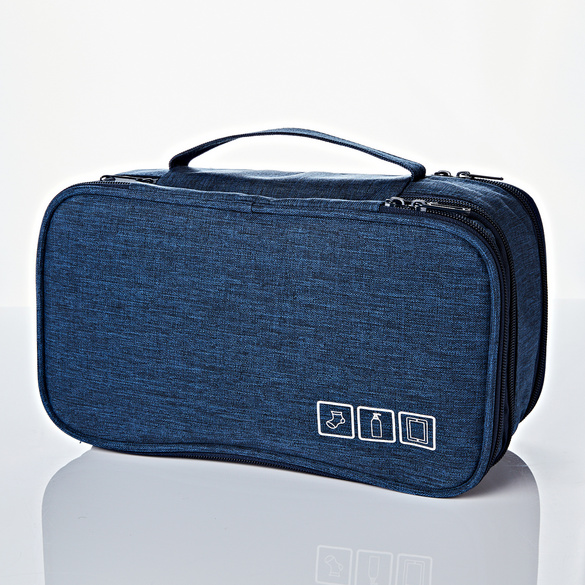 Nécessaire de voyage 3 en 1, bleu