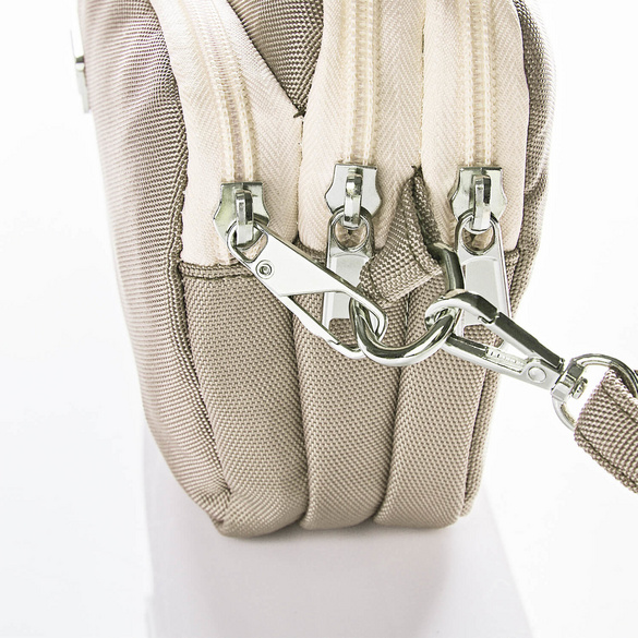Sac "Raja" Amélie di Santi, beige