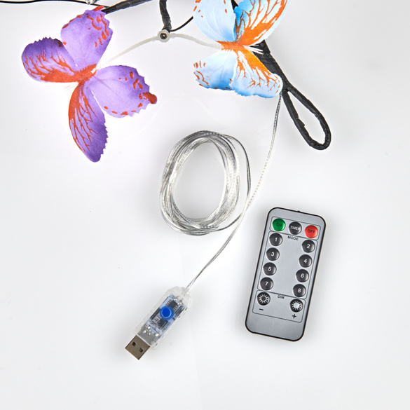 Rameau avec papillons LED Eldo