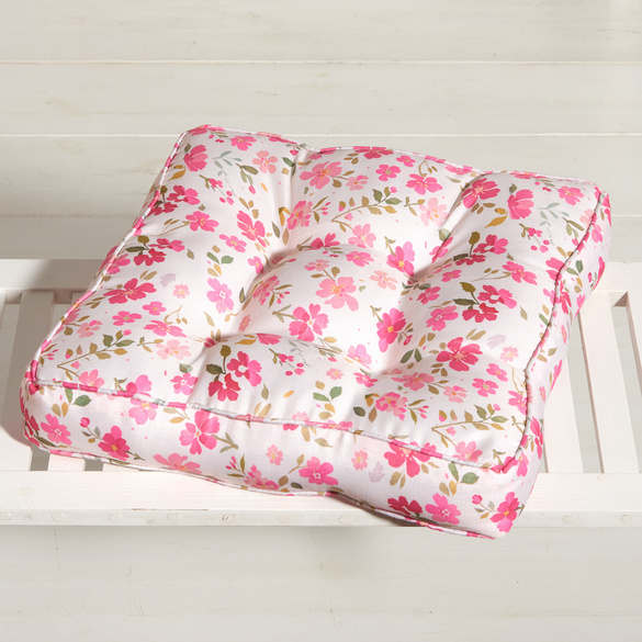 Coussin rehausseur Eldo, fleuri