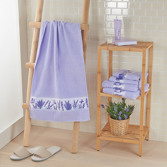 Serviette lavande 40 x 60 cm Eldo