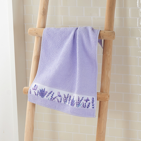 Serviette lavande 40 x 60 cm Eldo