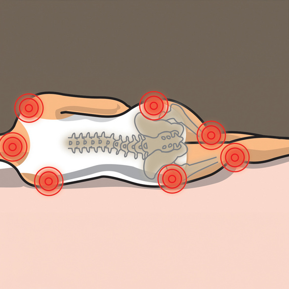 Surmatelas en mousse à mémoire de forme avec gel rafraîchissant Java