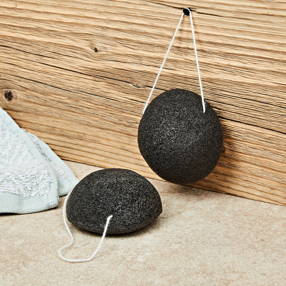 Lot de 2 éponges exfoliantes visage