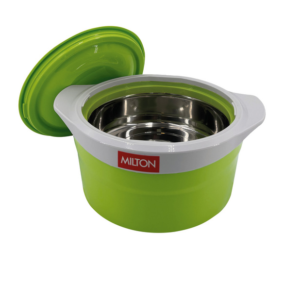 Lot de 3 plats isothermes Basilico, vert