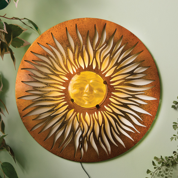 Soleil mural solaire