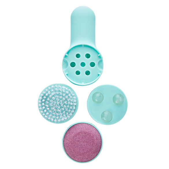 Bain de pieds à bulles pliable