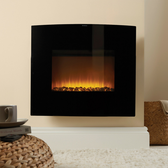 Cheminée éléctrique avec effet flammes & fonction chauffage