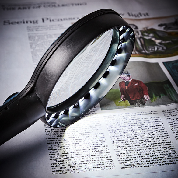 Loupe à main LED rechargeable Java