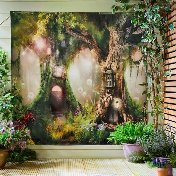 Tenture "Forêt enchantée" pour Extérieur Gainsborough