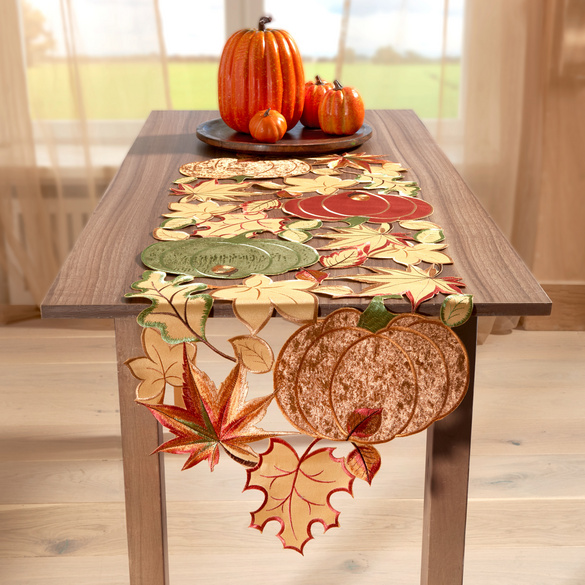 Chemin de table "Citrouille" Eldo