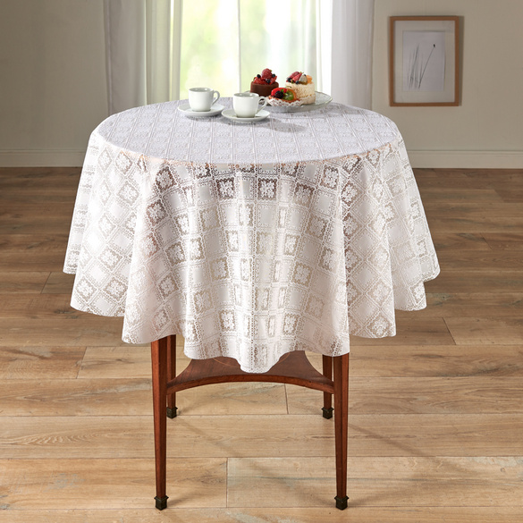 Nappe "Dentelle" épongeable Ø 138 cm Eldo