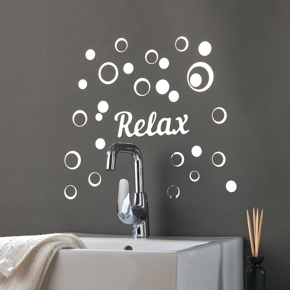 Sticker mural "Relax"