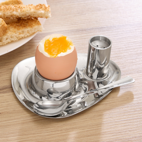 Set en inox œuf du petit-déjeuner Basilico