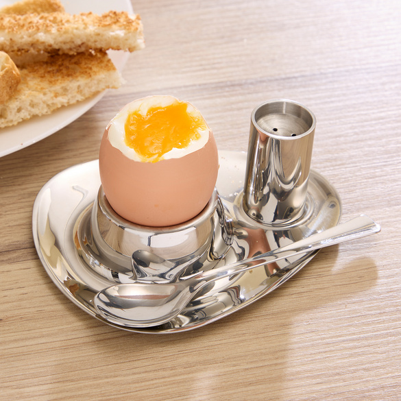 Set en inox œuf du petit-déjeuner Basilico