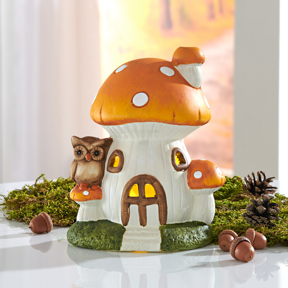 Maison champignon LED