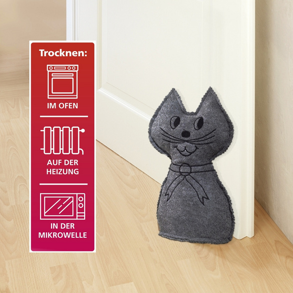 Déshumidificateur / Butoir de porte Chat 2 en 1