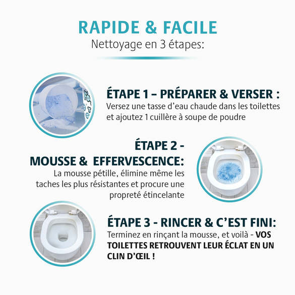 Nettoyant WC moussant Clarsen